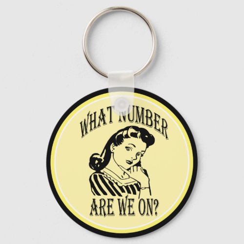 Bunco What Number Are We On 2 Keychain