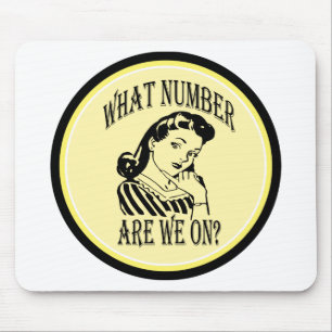 Bunco What Number Are We On #2 Mouse Pad