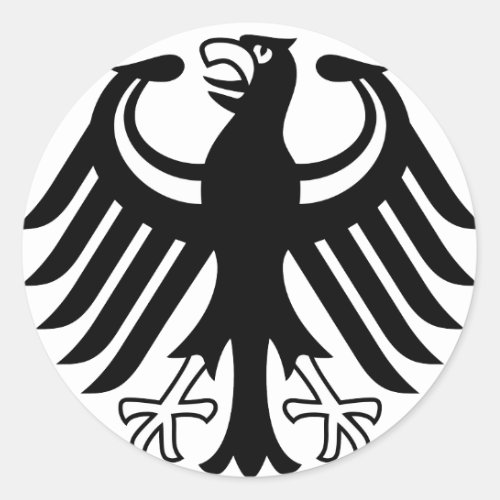 Bundesadler Classic Round Sticker
