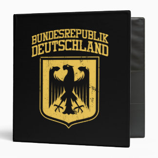 Bundesrepublik Deutschland / German Eagle 3 Ring Binder