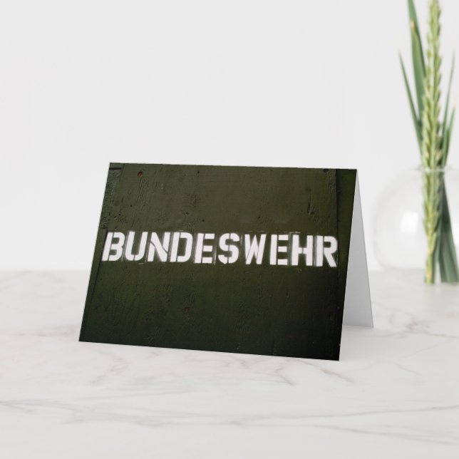 Bundeswehr Card (Front)