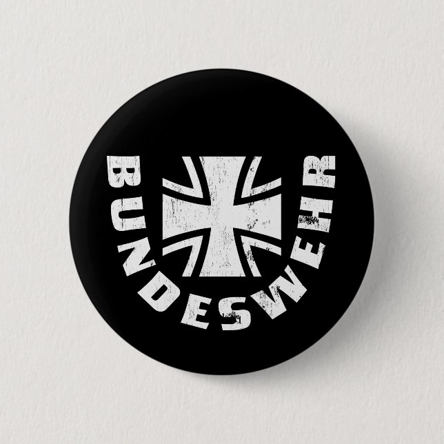 Bundeswehr Deutschland, Luftwaffe,German Air Force Pinback Button (Front)
