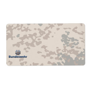 Bundeswehr Emblem Label