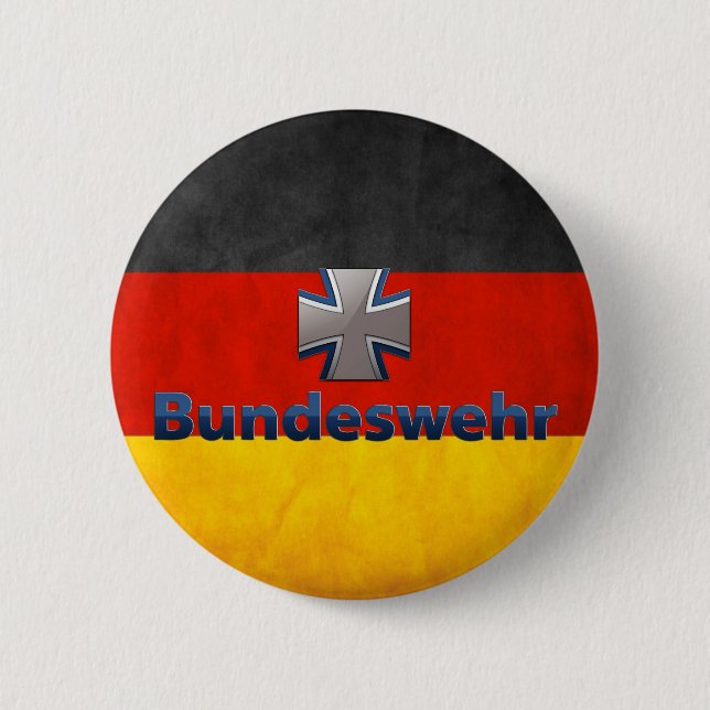 Bundeswehr Emblem Pinback Button (Front)