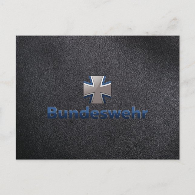 Bundeswehr Emblem Postcard (Front)