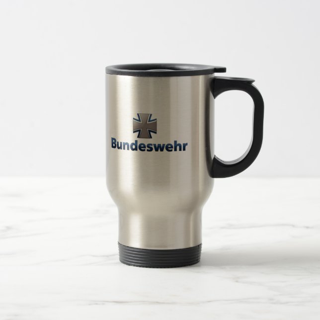 Bundeswehr Emblem Travel Mug (Right)