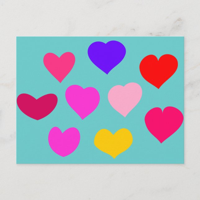 Bundle of Hearts Postcard (Front)