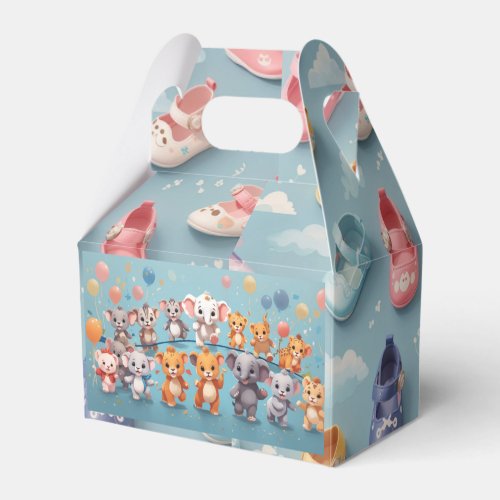 Bundle of Joy _ Baby Animal Parade  Favor Boxes