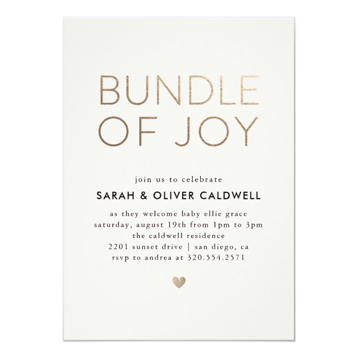 baby shower invitation bundles