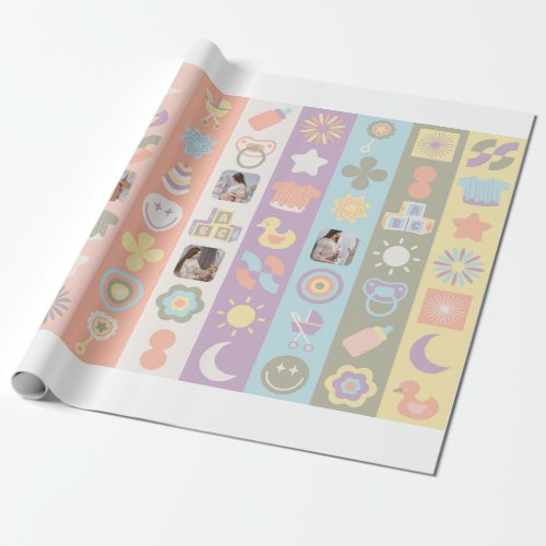 Bundle of Joy Baby Shower Wrapping Paper