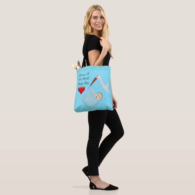 Bundle Of Joy Boy Tote (On Model)