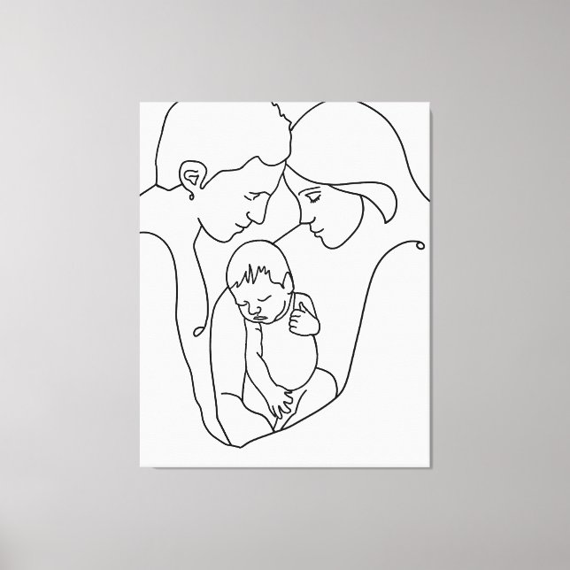 Bundle of Joy Canvas Print (Front)