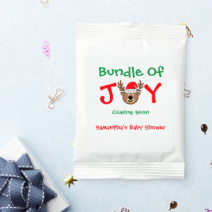 Bundle of Joy Christmas Baby Shower Hot Chocolate Drink Mix