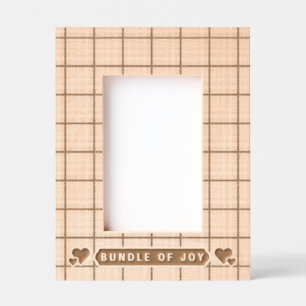 "Bundle of Joy" Custom New Baby Engraved Frames