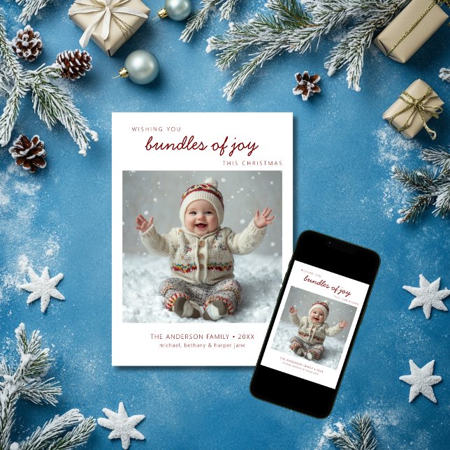 Bundles of Joy Holiday Card (Creator Uploaded)