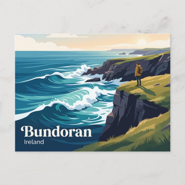 Bundoran Ireland Postcard (Front)