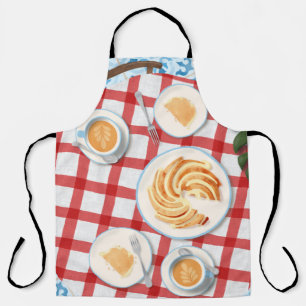 Bundt Cake and Coffee for Two Apron