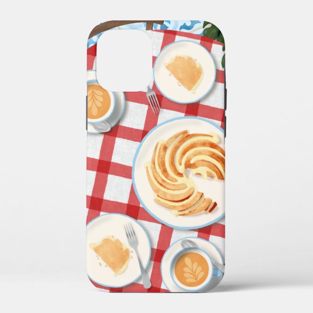 Bundt Cake and Coffee for Two Case-Mate iPhone Case (Back)