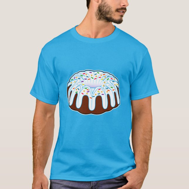 Bundt Cake with Sprinkles T-Shirt (Front)