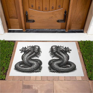 Bune Demon Three Faces, One Power Doormat