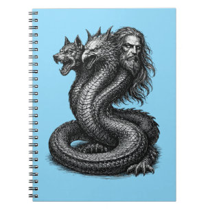 Bune Demon Three Faces, One Power Notebook
