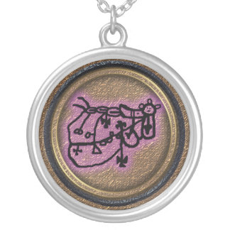 bune silver plated necklace