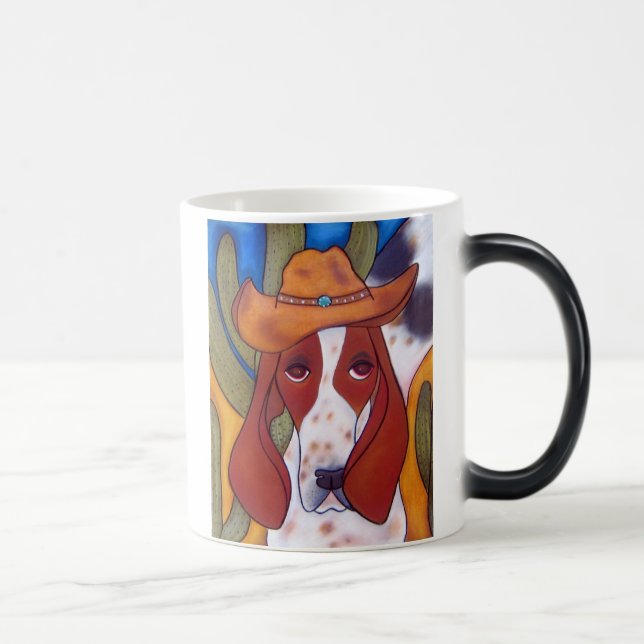 Bungalowart.com Desert Hound Morphing Mug (Right)