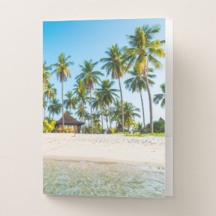 Bungalows on the Beach Ko Mook, Thailand Pocket Folder