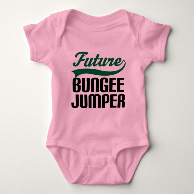 Bungee Jumper (Future) Baby Bodysuit (Front)