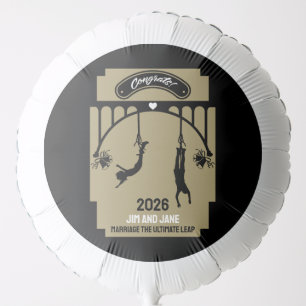 Bungee Jumping Wedding Gift Balloon