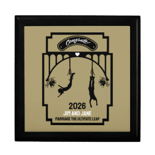 Bungee Jumping Wedding Gift Box