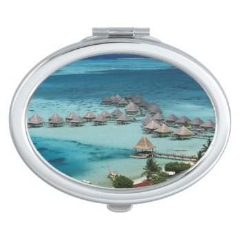 Bunglows Of Beachcomber Hotel Makeup Mirror by tothebeach at Zazzle