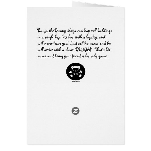 Bunja! Love!! (Back)