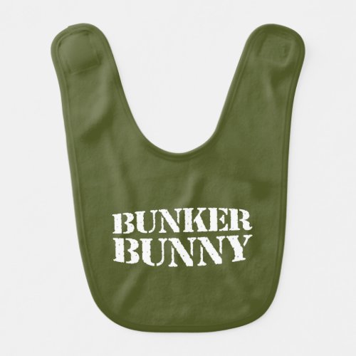 BUNKER BUNNY BABY BIB