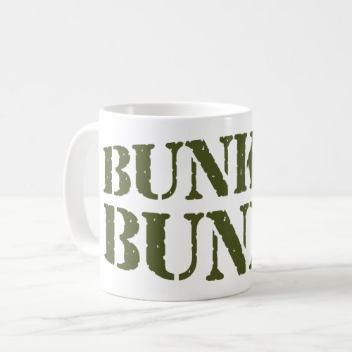 BUNKER BUNNY COFFEE MUG