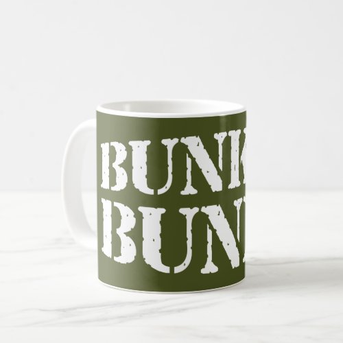 BUNKER BUNNY COFFEE MUG