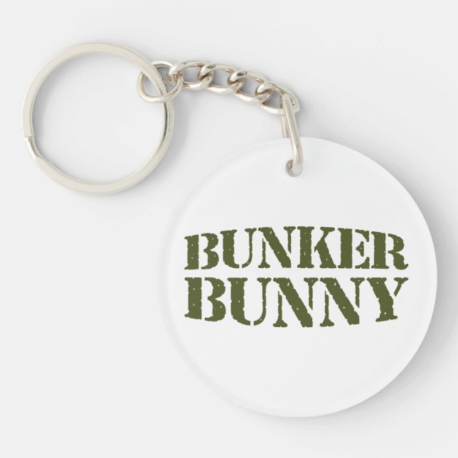 BUNKER BUNNY KEYCHAIN (Front)