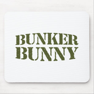 BUNKER BUNNY MOUSE PAD