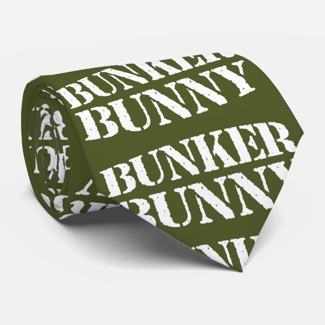 BUNKER BUNNY NECK TIE (Rolled)