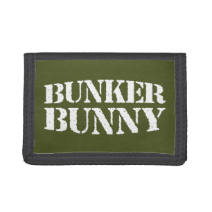 BUNKER BUNNY TRI-FOLD WALLET