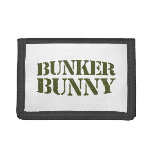 BUNKER BUNNY TRI-FOLD WALLET