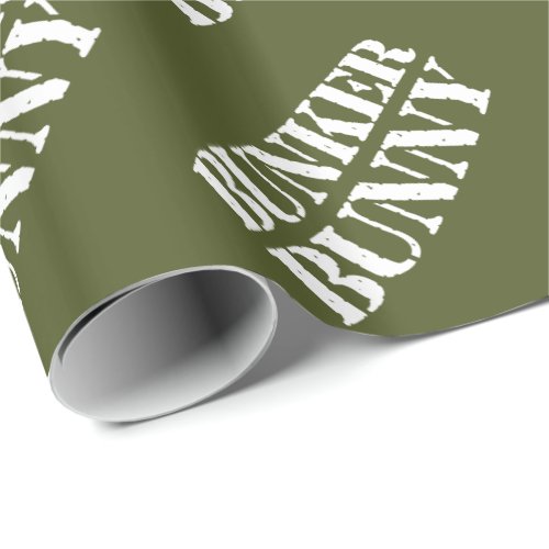 BUNKER BUNNY WRAPPING PAPER