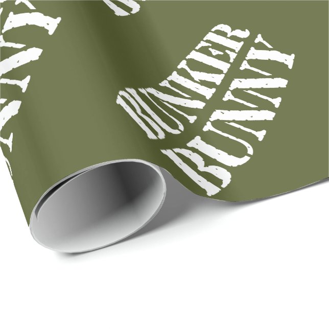 BUNKER BUNNY WRAPPING PAPER (Roll Corner)