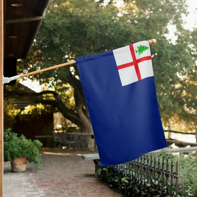 Bunker Hill 1775 House Flag (In SItu)