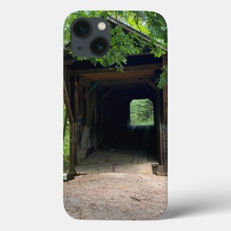 Bunker Hill Covered Bridge iPhone Cases