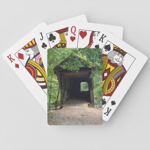 Bunker Hill Covered Bridge Playing Cards