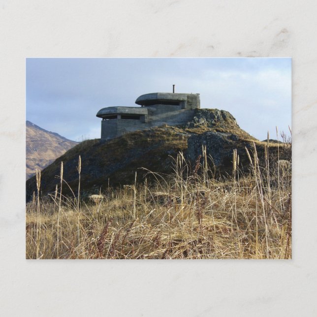 Bunker Hill, Dutch Harbor, Alaska Postcard (Front)