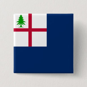 Bunker Hill Flag Button