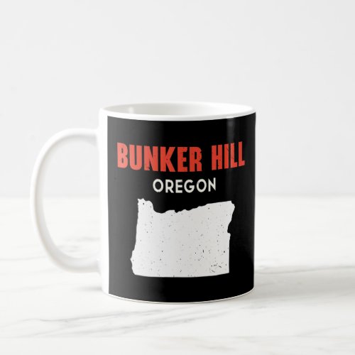 Bunker Hill Oregon USA State America Travel Oregon Coffee Mug