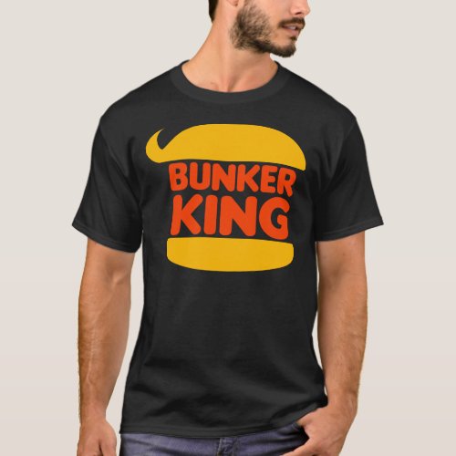 Bunker King Funny Anti_Trump Design of Bunker Boy  T_Shirt